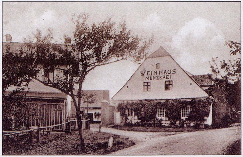 Weinhaus Münzerei — pocztówka historyczna