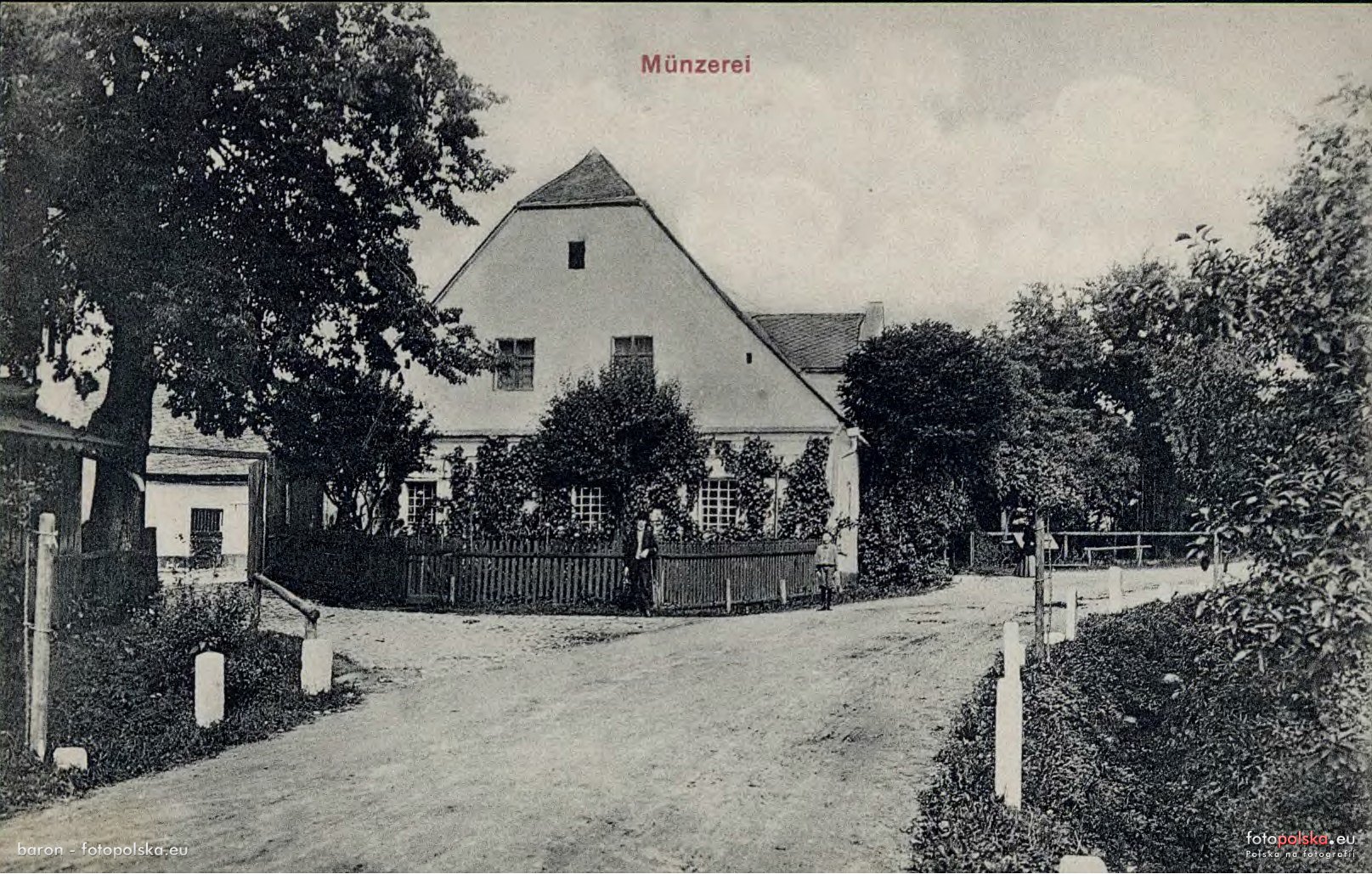 Winiarnia Münzerei przy Lesie Miejskim, 1908